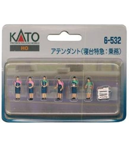 Amazon | カトー (KATO) HOゲージ 運転士・車掌A 長袖/濃紺 ジオラマ